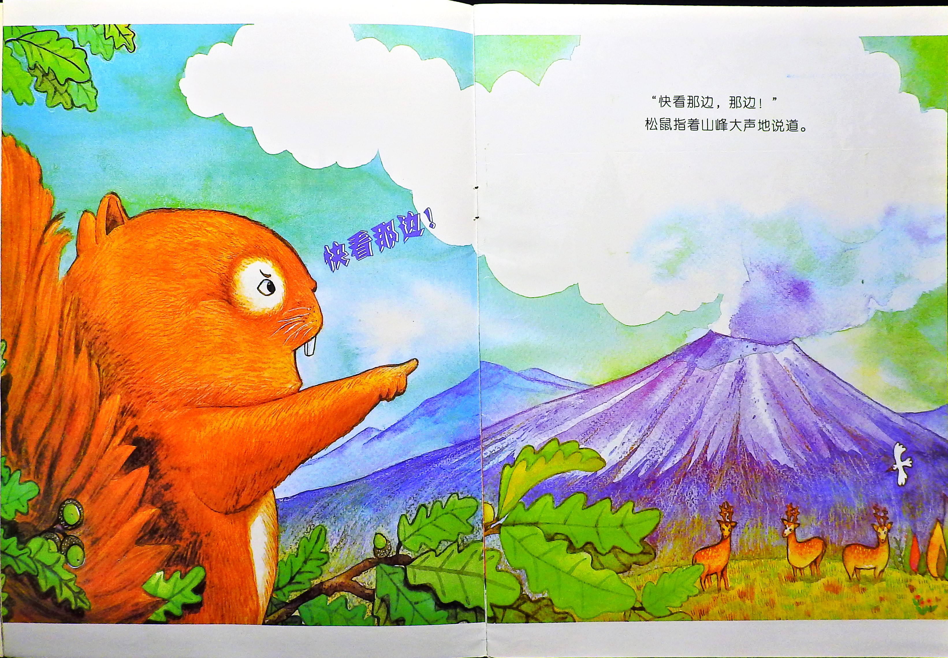 火山为什么会爆发呢？ (04),绘本,绘本故事,绘本阅读,故事书,童书,图画书,课外阅读